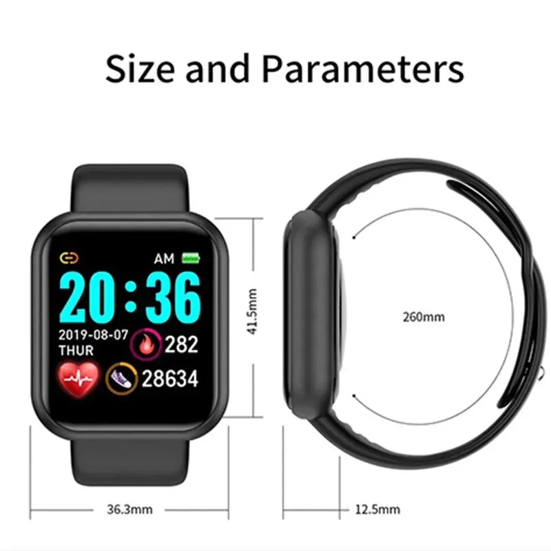 Smartwatch D20 PRO |  Het horloge dat waakt over je gezondheid